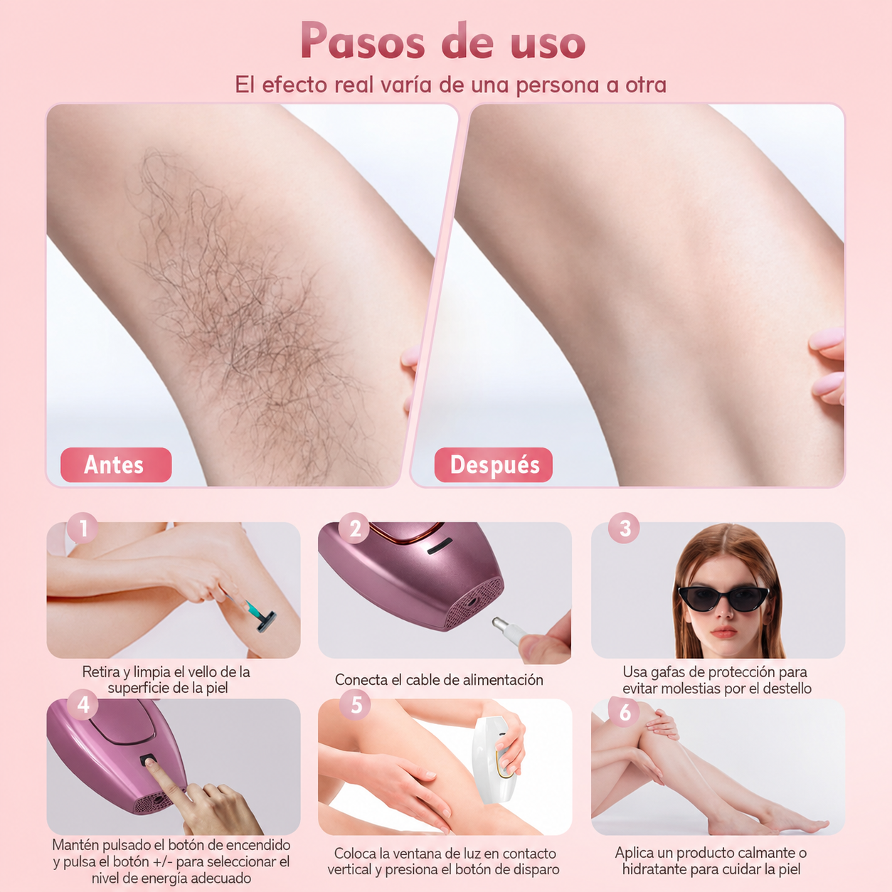 Depiladora de laser IPL PRO